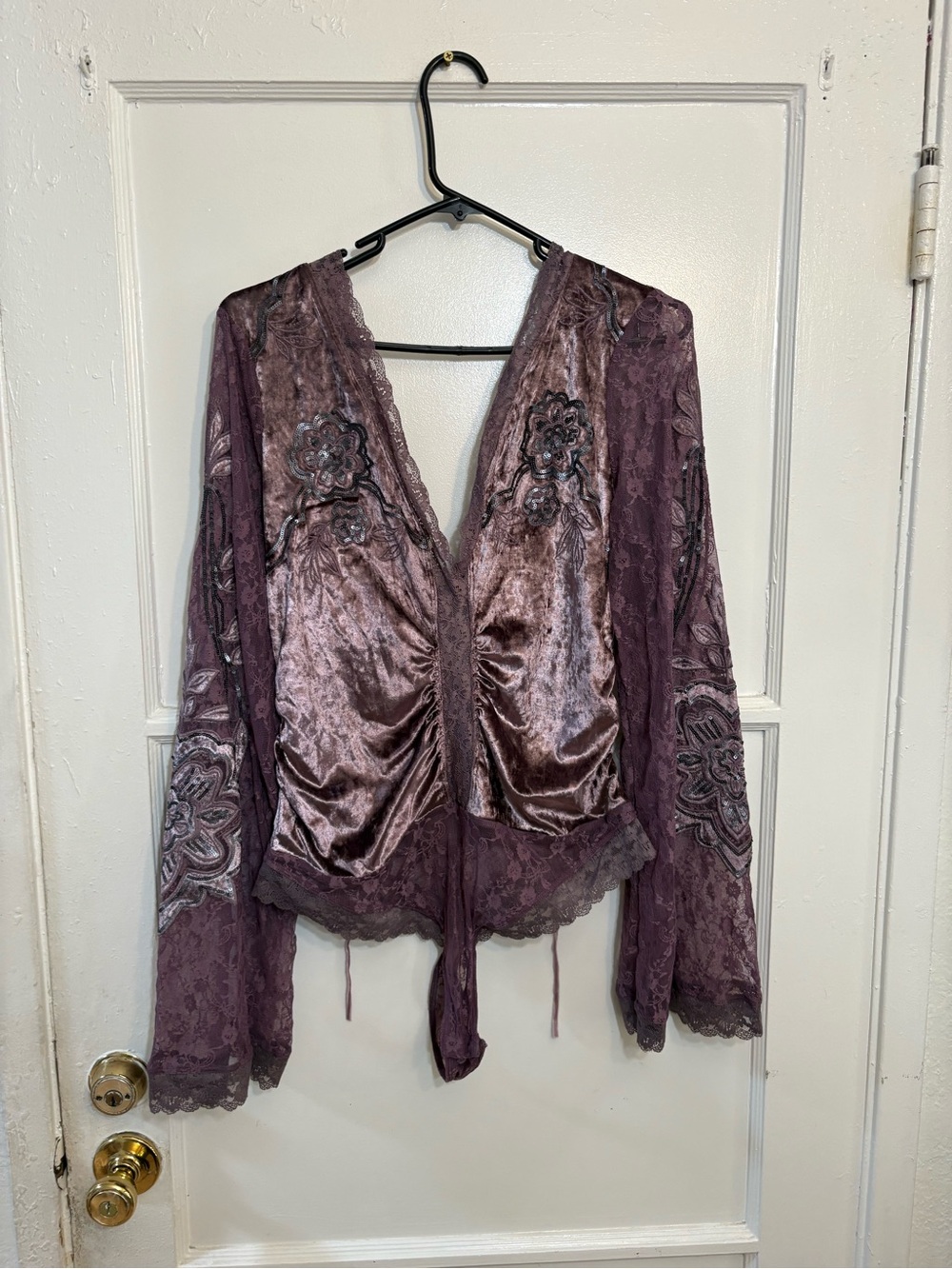 NWT Free people Night Owl Bodysuit - Picture 2 of 3